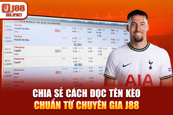 Chia sẻ cách đọc tên kèo chuẩn từ chuyên gia J88